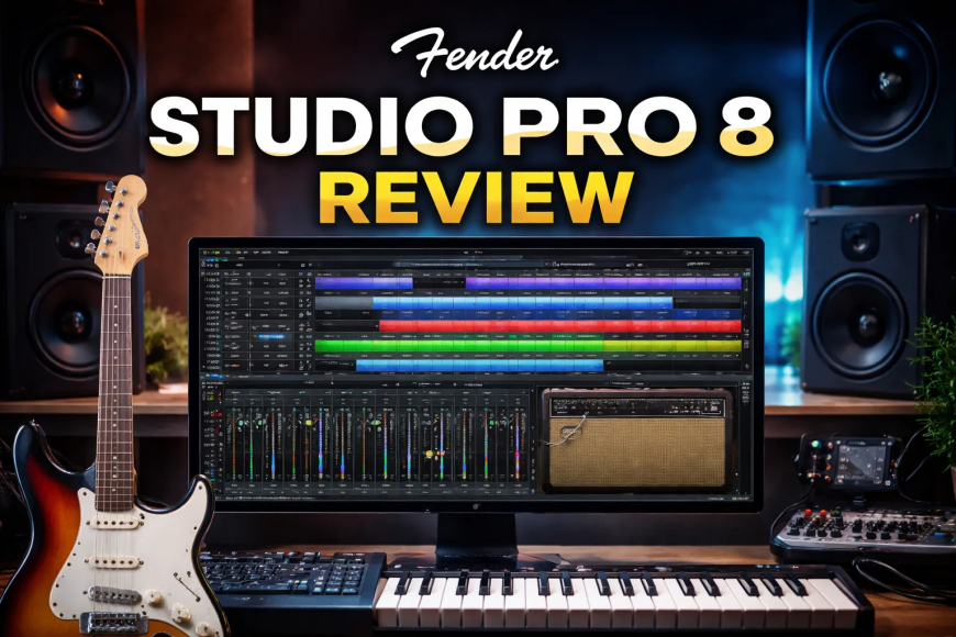 Fender Studio Pro 8 Review: A Powerful Yet Accessible DAW for Modern Music Production